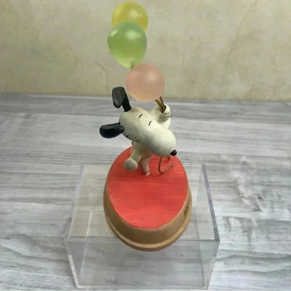 Hallmark Peanuts Gallery 2010 Snoopy Woodstock “What A Wonderful Day!”Figurine - Picture 9 of 14